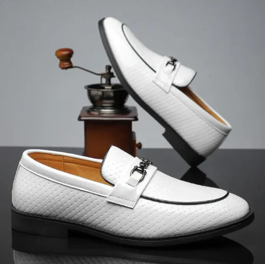 Mocassins classiques effet cuir pour hommes