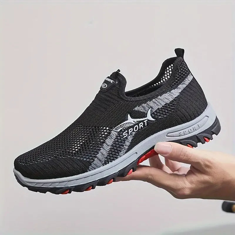Baskets en maille respirante pour hommes