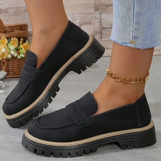 Mocassins à plateforme épaisse pour femmes | Confortables et élégants