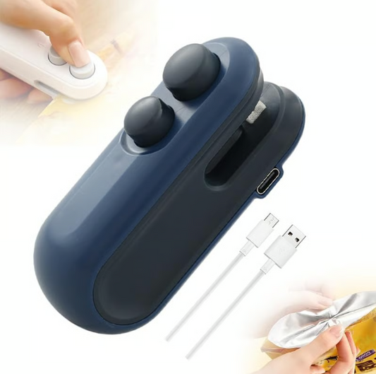 Mini scelleuse thermique rechargeable avec cutter et aimant