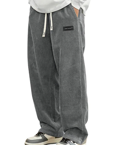 Pantalon ample à cordon et poches pour homme