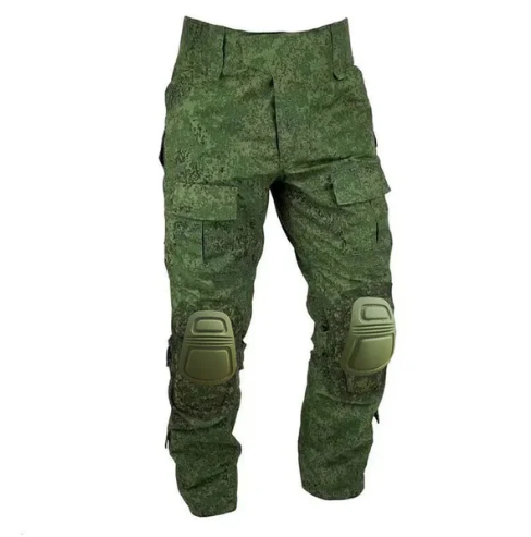 Pantalon cargo renforcé pour homme avec protections amovibles aux genoux