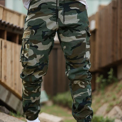 Pantalon utilitaire robuste multipoches pour homme