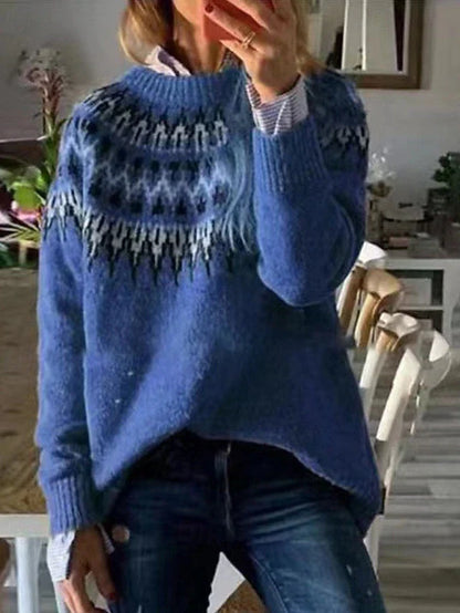 Pull en maille confortable et élégant pour femme