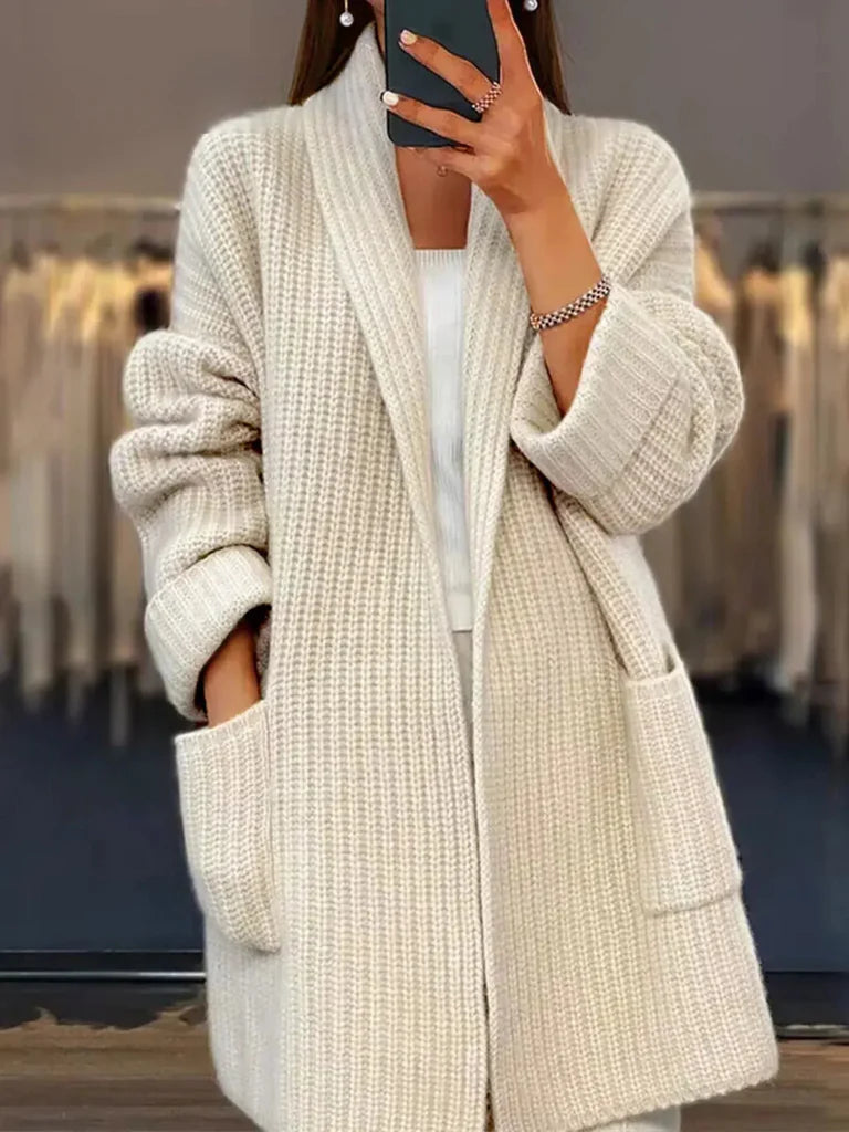 Gilet Femme Essentiel en Maille Douce